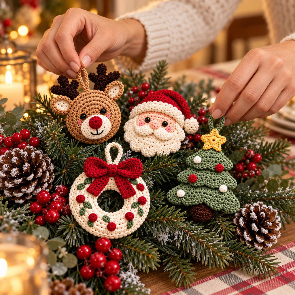 Crochet Christmas Ornament – Classic Holiday Designs