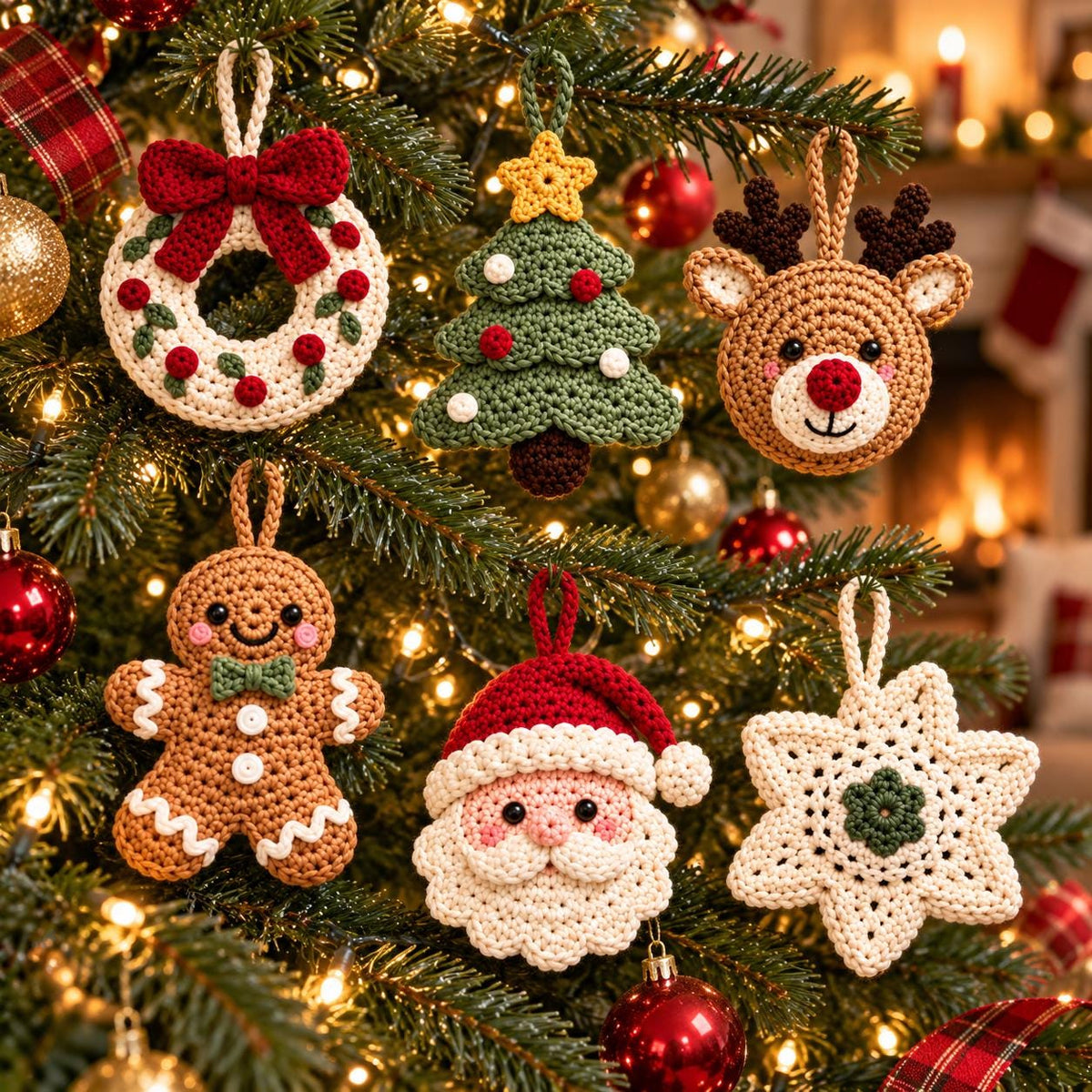 Crochet Christmas Ornament – Classic Holiday Designs