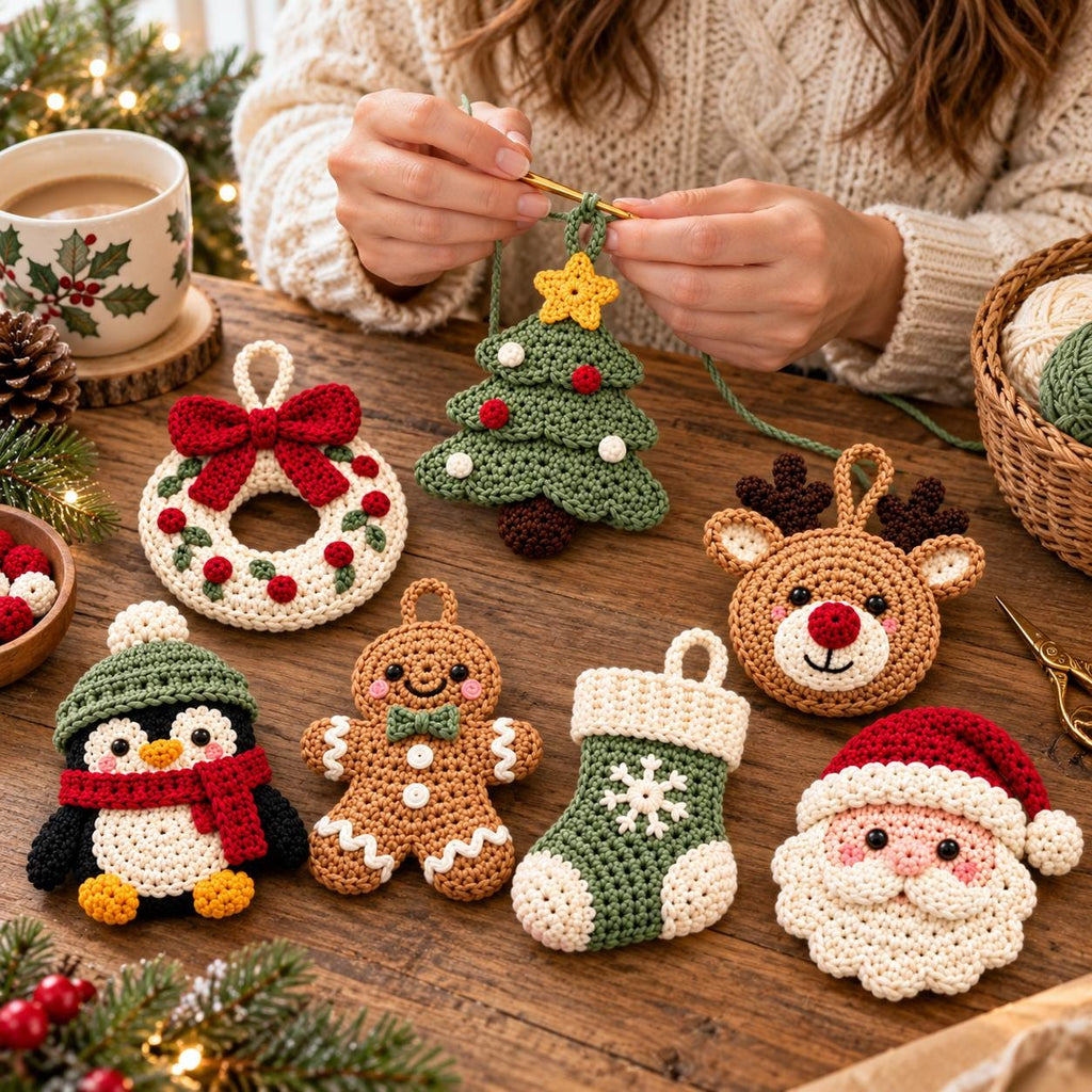 Crochet Christmas Ornament – Classic Holiday Designs