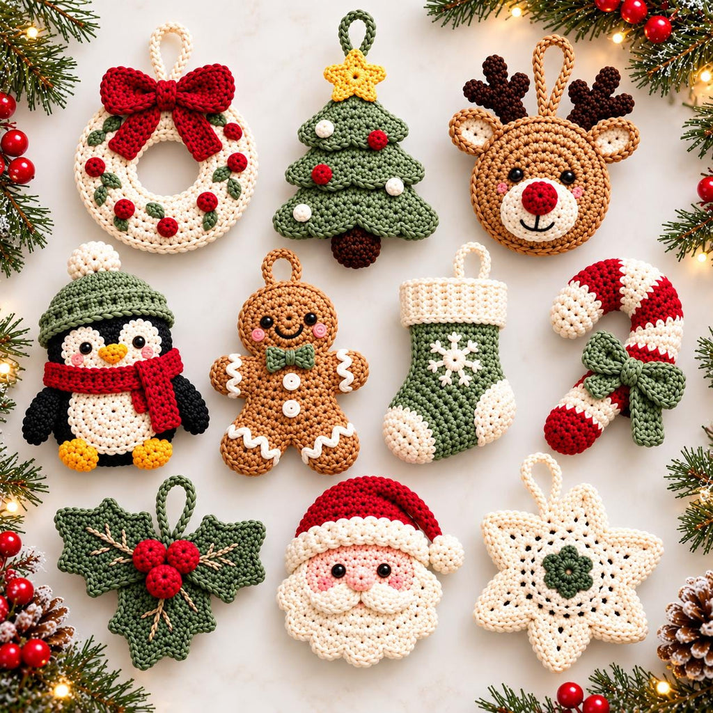 Crochet Christmas Ornament – Classic Holiday Designs